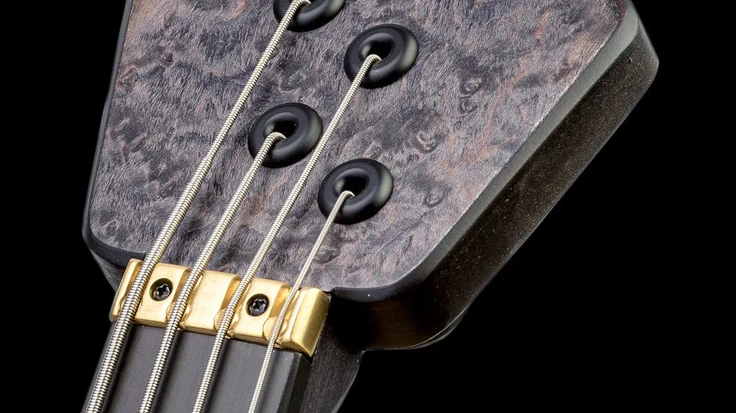 Laurus bass headstock front